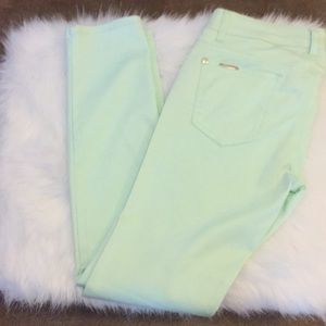 Pastel green Pants